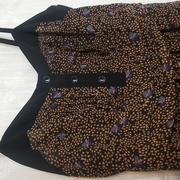 Staring at Stars Dress Floral Boho Mini D Size 0/XS - Picture 5 of 10